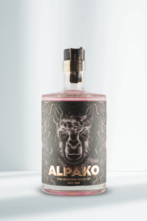 Alpako Gin Rosé 43% 0,5l