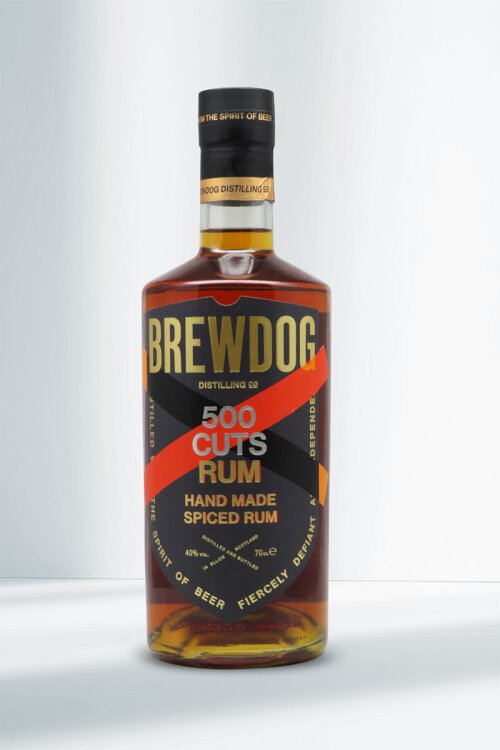 BrewDog 500 Cuts Spiced Rum 40% 0,7l