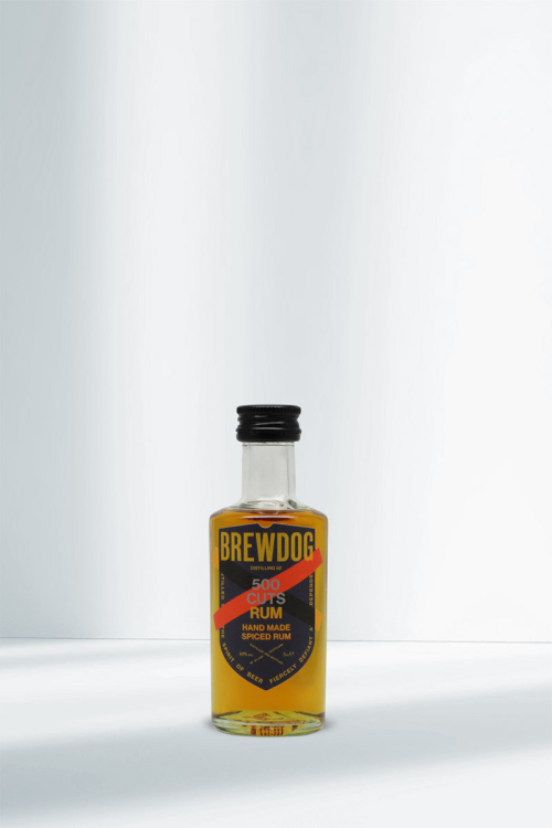 BrewDog 500 Cuts Spiced Rum 40% 0,05l