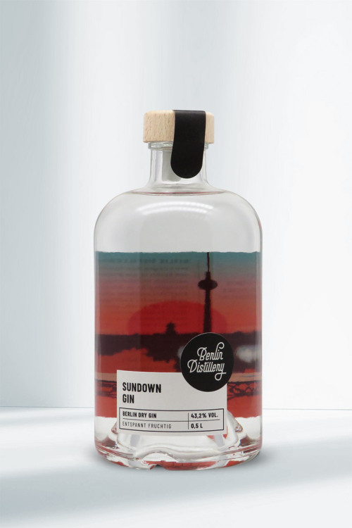 Berlin Distillery Sundown Gin 43,2% 0,5l