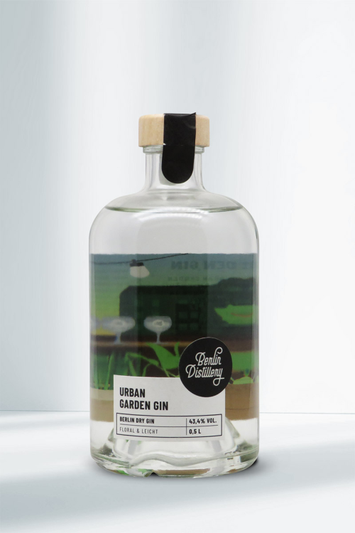 Berlin Distillery Urban Garden Gin 43,4% 0,5l