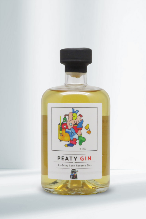 Sauerländer Peaty Ex-Islay Cask Reserve Gin 45% 0,5l