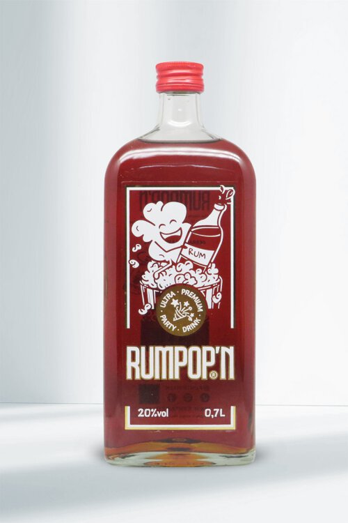 Rumpop`n Rum Likör 20% 0,7l
